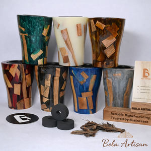 เตาเผาอู๊ดไม้เรซินราคาต่ำเตาบิกฮอร์และ kefaf mubkhar นวัตกรรมการออกแบบดั้งเดิมโดย Bela Artisan โรงงานดีไซน์เนอร์ - Product Image 1