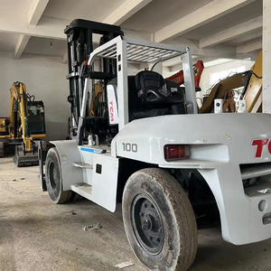 Prix bon marché Chariot élévateur diesel de haute qualité 10TON FORKLIFTTCM FD100 avec roulement de pompe à engrenages Kawasaki moteur ISUZU YANMAR MISUBISHI - Product Image 4