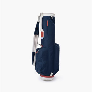 Logo Impermeable Vintage Alta calidad Sunday Golf Club Cuero Lona Golf Carry Gun Bags - Product Image 2