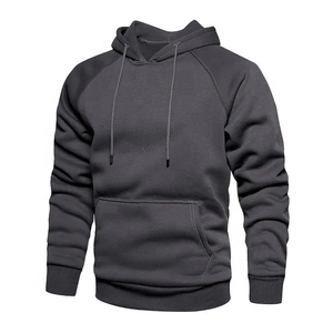 Sweat à capuche personnalisé pour homme, en molleton épais, avec logo personnalisé, sweat à capuche uni, fabricant OEM ODM en marque blanche - Product Image 4