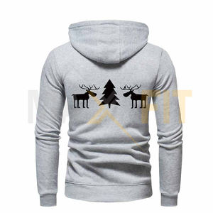 เสื้อฮู้ดสวมหัวแขนยาวทรงสลิมฟิต,เสื้อฮู้ดแบบสวมศีรษะผ้านิ่มดีไซน์ล่าสุดระบายอากาศ - Product Image 6