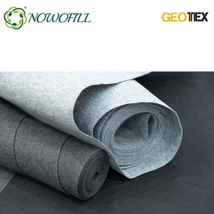 Géotextile écologique industriel 150GSM de poinçon d'aiguille non tissé de polyester - Product Image 4