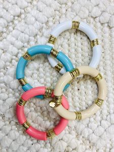 กำไลเรซิ่นสีสันสดใสสำหรับเครื่องประดับแฟชั่น - Product Image 3