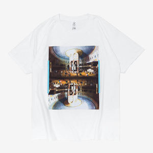 T-shirt en coton lourd t-shirt imprimé personnalisé lavé vieux haut à manches courtes t-shirt dtg ample T-shirt de haute qualité - Product Image 2
