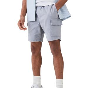Short décontracté pour homme en coton respirant, style streetwear, quatre poches, personnalisable, vente en gros, best-seller - Product Image 2