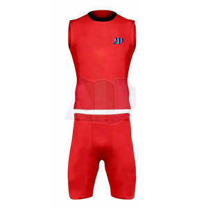 Low MOQ Comfortable Durable Price 7v7 <b>Compression</b> Uniform Set Made of 100% Polyester Breathable Quick Dry Custom Size Colors - Product Image 2