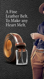 Cinturones de Cuero Vacuno al por Mayor para Hombre, Diseño Personalizado OEM, Cuero Genuino Elegante con Opciones de Logotipo Personalizado 2026 - Product Image 6