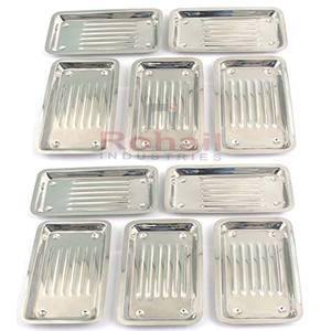 Plateau d'instruments dentaires plateau d'instruments dentaires disque d'outils en acier inoxydable Portable - Product Image 2