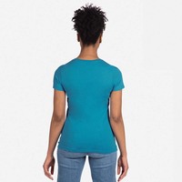 T-shirt décontracté à manches courtes à col rond imprimé pour femme de Next Level Custom Designer, en coton pur, T-shirt de luxe de créateur