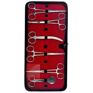 Kit de tijera de cordón umbilical de acero inoxidable para veterinarios, instrumentos quirúrgicos para estudiantes de biología veterinaria - Product Image 1