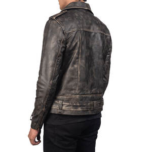 Chaqueta de cuero duradera de alta calidad a prueba de viento para hombre Venta caliente de alta calidad Hombre Mejor diseño Ropa para hombre Chaquetas para hombre - Product Image 4