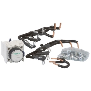 Kit di Avviamento Motore SCHNEIDER ELECTRIC LA9D5017 per 3 Contattori LC1D40-D50 con Blocco Temporizzato - Product Image 1