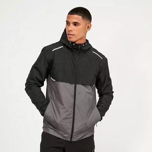 Wholesale Fashion Gym <b>jacket</b> Reflective Woven Hoodie Athletics Pocket Training Sports <b>Jacket</b> <b>man</b> - Product Image 1