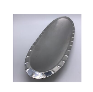 Restaurant Hôtel Portable Élégant Apéritif En Acier Inoxydable Plateau De Service Or brillant poli à moindre coût - Product Image 3