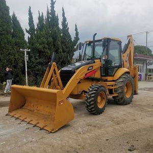 Retroexcavadora CAT 420 de uso pesado con cargador frontal y excavadora trasera - Product Image 4