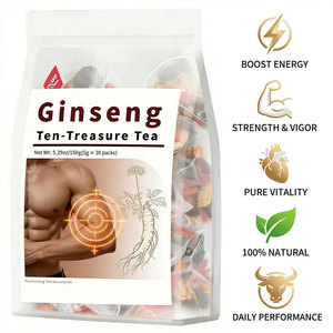 Integratore di tè alle dieci erbe cinesi con ginseng, stimolante energetico naturale contro la fatica, migliora la concentrazione e la chiarezza <span class=keywords><strong>mentale</strong></span>, per la <span class=keywords><strong>salute</strong></span> maschile. - Product Image 2