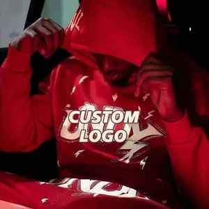 Conjunto Deportivo Personalizado para Hombre, Estilo Urbano, Dos Piezas, Pantalones Jogger Acampanados, Conjunto Deportivo Holgado - Product Image 5