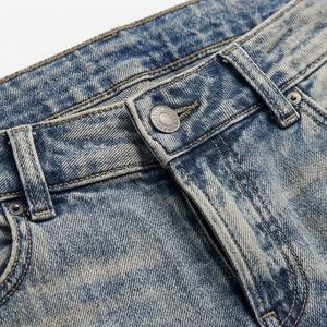 Pantalones Vaqueros Ajustados de Algodón Transpirable y Cómodo para Mujer, Pantalones de Mezclilla para Novia, con Logotipo en la Cintura, Bolsillos, Estilo Casual - Product Image 4