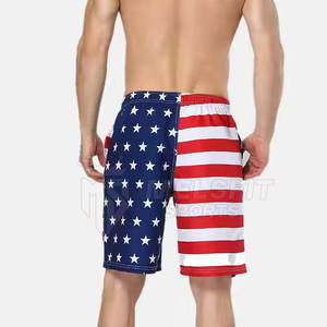 กางเกงขาสั้นลำลองผู้ชายเอวยางยืดใส่สบายพร้อมยืดเข้ารูปแบบแข็งสำหรับใช้ในชีวิตประจำวันหรือผจญภัยกลางแจ้ง - Product Image 6