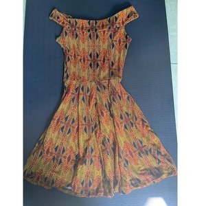 ชุดเดรสผ้าชีฟองทรงตรงสำหรับเด็กใส่ฤดูร้อนชุดเดรสผ้าชีฟองแขนสั้นพิมพ์ลายดอกไม้แบบลำลองถักซักได้ทำจากเรยอนเอวธรรมชาติ - Product Image 3