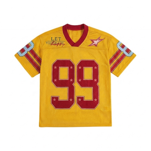 Servicios OEM de Fábrica, Camiseta Personalizada con Cuello en V, Transpirable, Corta, Estilo Urbano, Hip Hop, Tallas Grandes, Ropa Deportiva de Verano para Exteriores, Unisex - Product Image 3