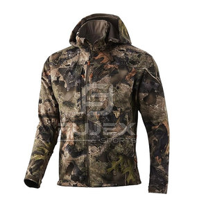 Sweats à capuche de chasse surdimensionnés personnalisés de style de rue sweats à capuche de chasse unis vierges en vrac de grande taille pour hommes - Product Image 1