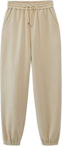 กางเกงวอร์มผ้าฝ้ายของผู้ชายกางเกงวิ่งออกกำลังกายที่มีน้ำหนักมากมี400 GSM - Product Image 4