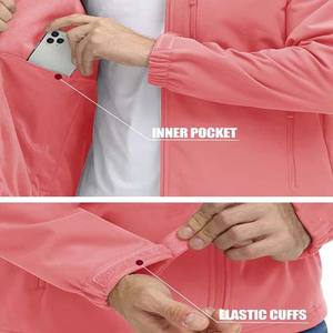 Veste Softshell Homme Imperméable Légère et Respirante à Manches Longues avec Logo Personnalisé pour Activités Sportives et Fitness en Extérieur - Product Image 6