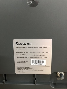 ระบบกรองน้ำ RO แบบตั้งโต๊ะ พลาสติก ไม่ต้องใช้ปลั๊ก ใช้งานง่าย พร้อมไส้กรองใช้งานได้ 12 เดือน สำหรับบ้าน โรงแรม ภายนอกอาคาร และรถบ้าน - Product Image 4