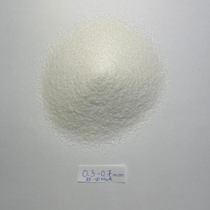 DANWACO Quartz Sand 25-50 Mesh 0.3-0.7 Mm Oxyde de silice régulier Fine 250 Pureté de la poudre de silice> 99% Matière première principale Verre plat - Product Image 3