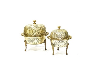 Calentador de alimentos de acero inoxidable de gran capacidad para platos de banquete de estilo árabe para servicio de eventos - Product Image 3