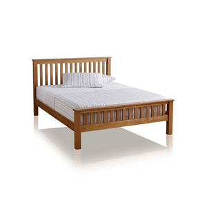 CAMA DE MADERA DE TECA SIMPLE HECHA EN INDONESIA - Product Image 1