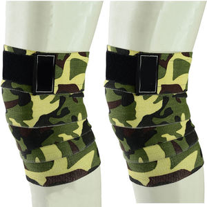 Bandes de compression pour les genoux, nouvelle conception tendance, support élastique pour la salle de sport, fitness, entraînement - Product Image 3