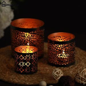 Antique Style Luxury Metal <b>Candle</b> <b>Holder</b> with Floral Design Home & Living Room Christmas Decorative <b>Lantern</b> & Jar on Sale - Product Image 5