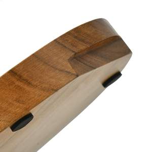 Plato de aperitivos de Chip y inmersión multifuncional rústico hecho a mano de madera de acacia para el hogar, restaurantes, aperitivos, postres, alimentos, lavado seguro - Product Image 6