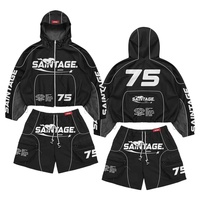 Ensemble coupe-vent personnalisé 2026 pour hommes et femmes – Short et veste en nylon