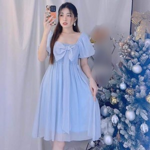 Robe femme mode 2023 décontractée prix raisonnable mousseline de soie décontractée lavable personnalisée fabricant d'emballages robe maxi femme - Product Image 5