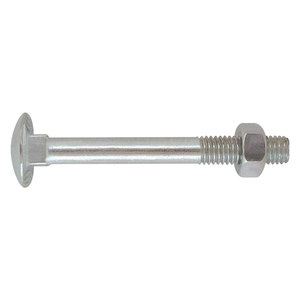 Bullone zincato a testa tonda T.T.Q.S.T.D.E. 6 X 16 - Product Image 1