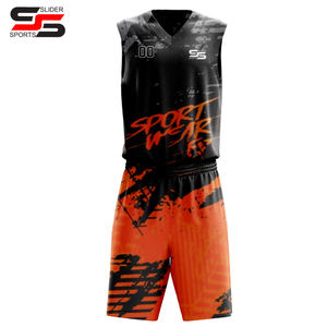 Design unique personnalisé uniforme de basket-ball de haute qualité hommes séchage rapide vente en gros vêtements de sport uniforme de basket-ball - Product Image 3