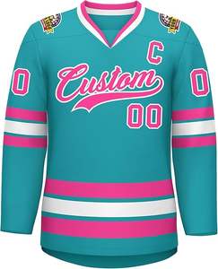 เครื่องแบบฮ็อกกี้น้ำแข็งแห้งเร็วระบายอากาศได้ดีสำหรับทั้งชายและหญิงชุดยูนิฟอร์มฮ็อกกี้น้ำแข็งออกแบบได้ตามต้องการ - Product Image 2