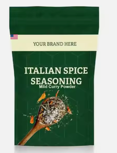 Condimento de hierbas de marca privada Mezcla de polvo de curry suave Auténtico y sabroso Hecho en EE. UU. Formulaciones personalizadas - Product Image 1