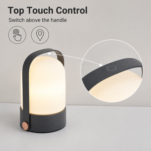 Touch Control Iron E27 <b>Table</b> Lamp With USB <b>Charging</b> Port For Bedroom <b>Bedside</b> Reading And Warm Atmosphere Decor - Product Image 4