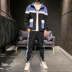 Logotipo personalizado impermeable ligero rompevientos hombres chándal al aire libre rompevientos chándal conjunto hombres - Product Image 1