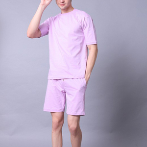 Novedad de verano, conjuntos de pantalones cortos transpirables informales de 2 piezas para hombre, camiseta de manga corta, pantalones cortos, conjunto doble para hombre - Product Image 1