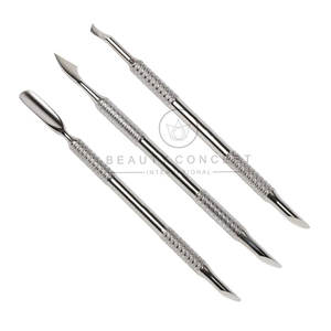 PS-70-1 Europe manucure mat Double tête antidérapant peau morte pousser cuticule poussoir Nail Art Gel dissolvant écologique ongles outils - Product Image 2