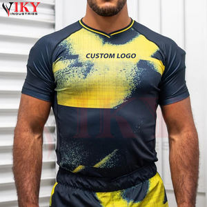 Camisetas de Surf de Secado Rápido al por Mayor, Camisetas de Natación de Manga Corta y Larga, Compresión para Gimnasio, Logotipo Personalizado, Ropa Deportiva Anti-UV - Product Image 6