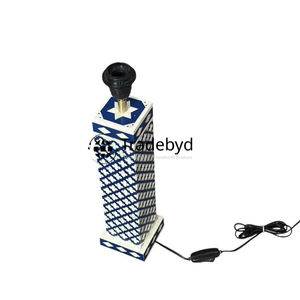 Elegante Lámpara de Mesa LED con Incrustaciones de Hueso, Hecha a Mano, de Lujo, AC E26, Regulable, Iluminación Ecológica para Decoración del Hogar Tradebyd - Product Image 4