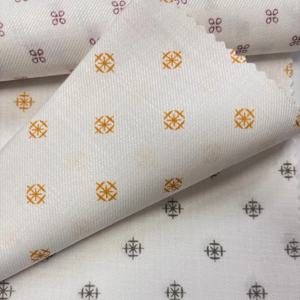 Tela de algodón polivinílico de sarga para todas las estaciones estampada para hacer prendas de vestir, para niñas, vestidos, camisas, bodas, ropa deportiva para niños - Product Image 1