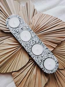 Handcrafted Marble <b>Tealight</b> <b>Holder</b> with Luxury Finish Heat Resistant for Easter Gifting & Home Decor - Product Image 6