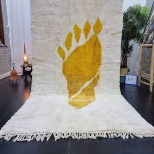 พรมปูพื้นลายดอกไม้สำหรับตกแต่งบ้านห้องนั่งเล่น - Product Image 2